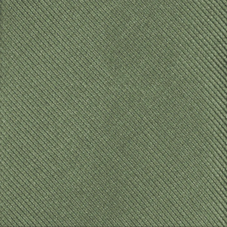 ANQ Global Traders Grosgrain Solid Olive Tie for Men