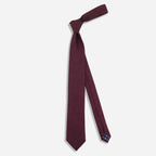 ANQ Global Traders Refinado Floral Burgundy Slim Tie for Men